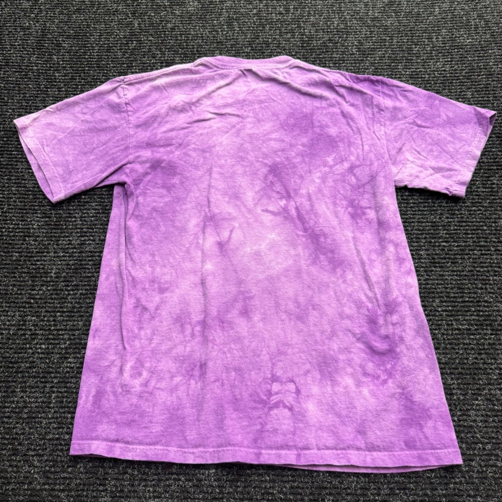 The Mountain Purple Tie Dye Wolf Native American Spirit T-Shirt Mens Medium 2008 - Picture 13 of 13